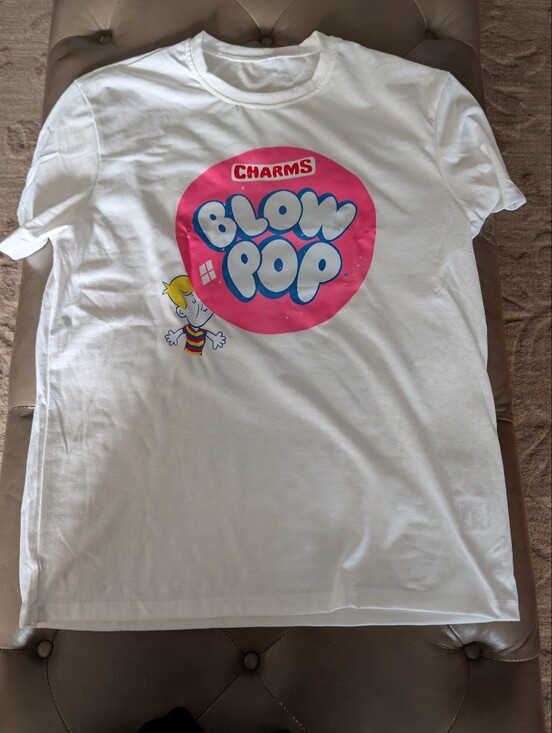Target Tops - CHARMS BLOW POP  Tee Shirt Size L